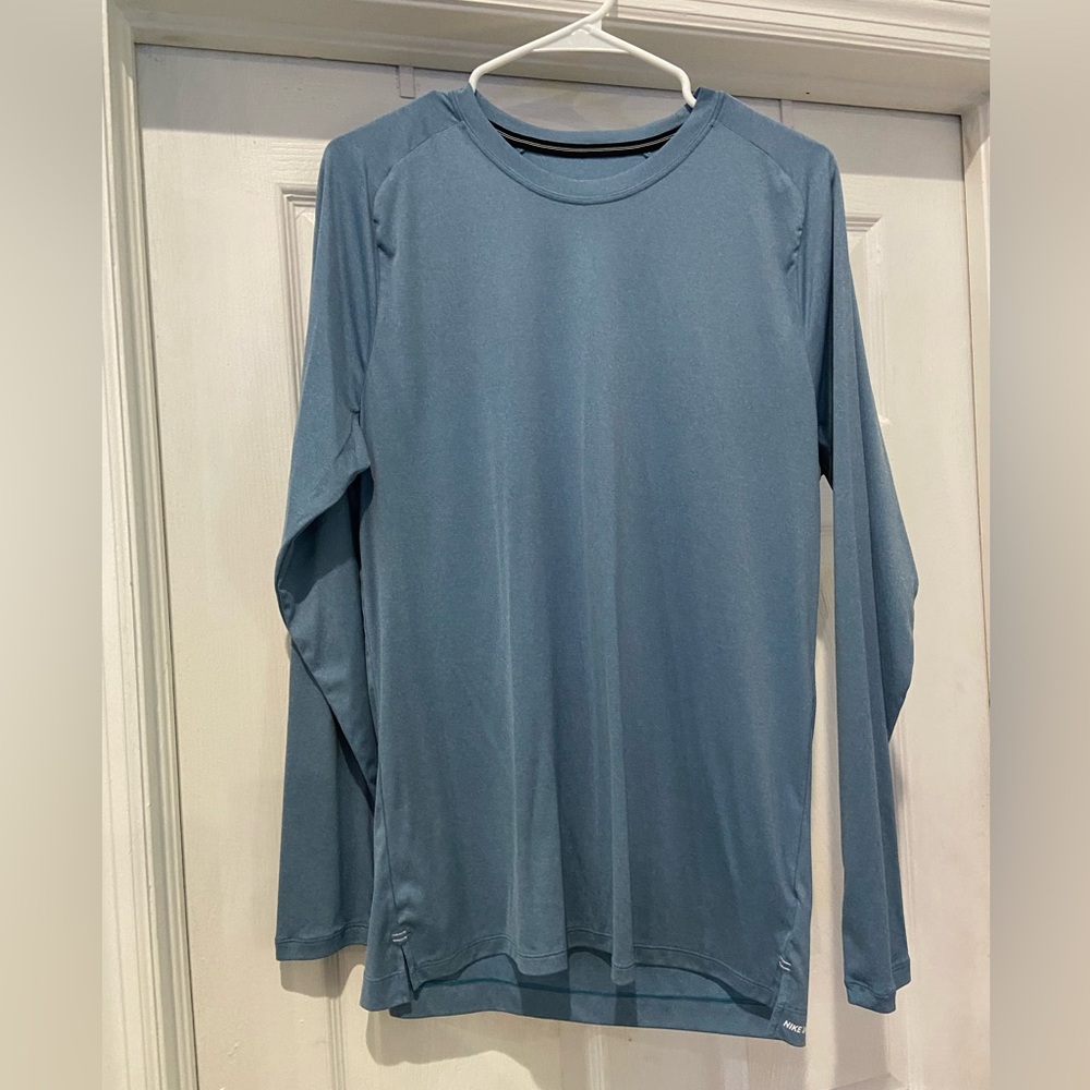 Hurley long sleeve t-shirt with Dri-Fit and UPF 50+.  Size L